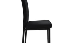 Set van 8 eetkamerstoelen Garcia velvet