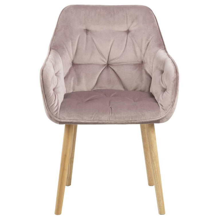 naduvi-collection-eetkamerstoel-harvey velvet-roze-velvet-stoelen-& fauteuils-meubels3