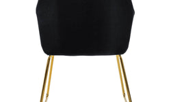 Set van 2 eetkamerstoelen Mili velvet