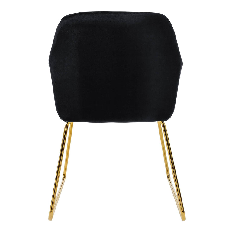 Set van 2 eetkamerstoelen Mili velvet