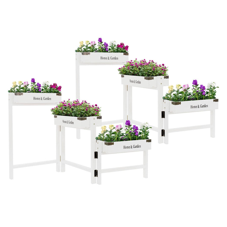 ml-design-set-van2plantentrappen 3 tiers-wit-hout-vazen- bloempotten-decoratie1