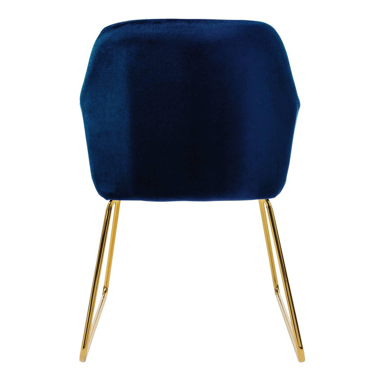 Set van 6 eetkamerstoelen Mili velvet