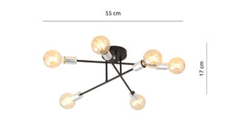 naduvi collection-6-lichts plafondlamp veken-zilverkleurig--glas-binnenverlichting-verlichting4