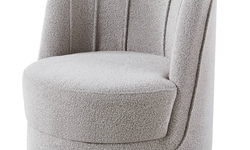 Draaifauteuil Fenna bouclé