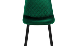 Set van 4 eetkamerstoelen Wisk velvet