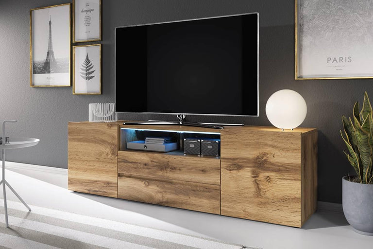 naduvi-collection-tv-meubel-bros met verlichting-naturel-eikenfineer-kasten-meubels7