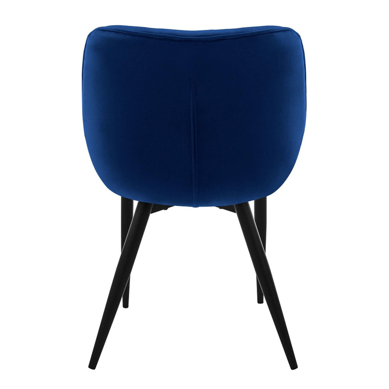 Set van 6 eetkamerstoelen Saga velvet