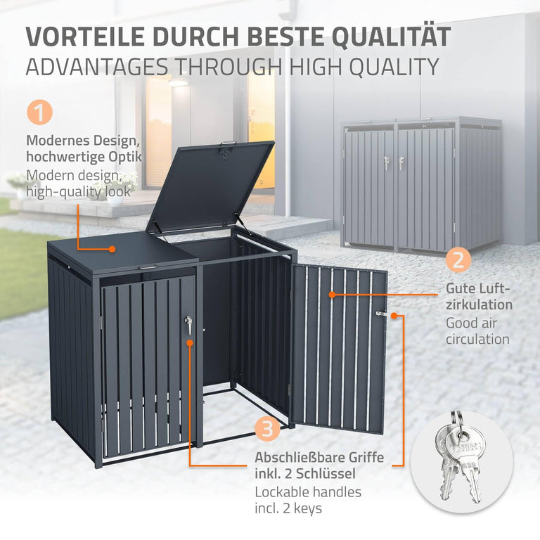 ml-design-afvalemmerhek-tonyvoor2 bakken-antraciet-staal-tuingereedschap-tuin- balkon3