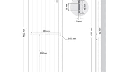 ml-design-elektrische-badkamerradiatorbrodymet wandaansluiting 900w-antraciet-staal-sanitair-bed- bad_8152327