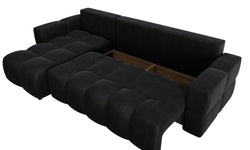 sia-home-hoekslaapbank-gabriellinksvelvet met opbergbox-zwart-velvet-(100% polyester)-banken-meubels5