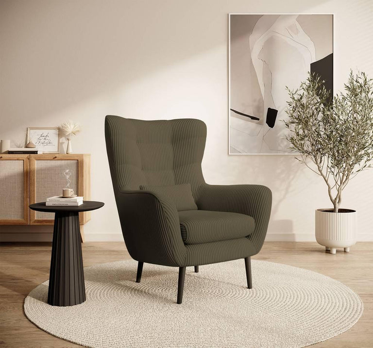 Fauteuil Verdiro ribstof