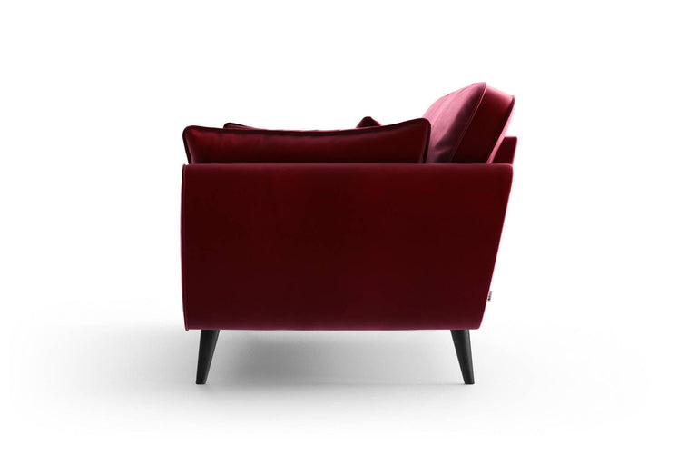 cozyhouse-3-zitsbank-zara-velvet-rood-zwart-192x93x84-velvet-banken-meubels3