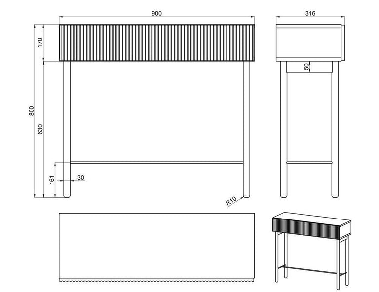 Wandtafel Jolie