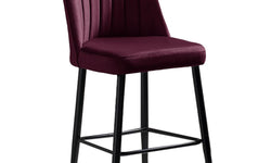 kalune design-set van 2 barstoelen katie-rood--polyester-stoelen & fauteuils-meubels1