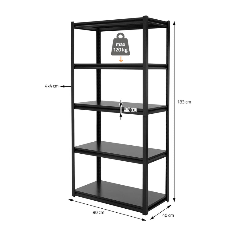 ml-design-set-van4wandrekken heavy-zwart-metaal-opbergen-decoratie_8156606