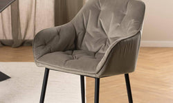 naduvi-collection-eetkamerstoel-harvey velvet-donkergrijs-velvet-stoelen-& fauteuils-meubels7