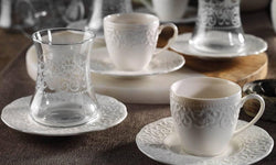 hermia-18-delige koffie & theeset karin-wit--porselein-servies-koken & tafelen1