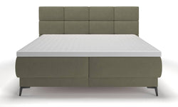 Boxspring Reyuno velvet met opbergruimte 160 x 200 cm