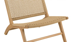 Set van 2 tuin loungestoelen Valeria geruit