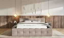 Tilly bedframe chenille met opbergvak 180 x 220 cm