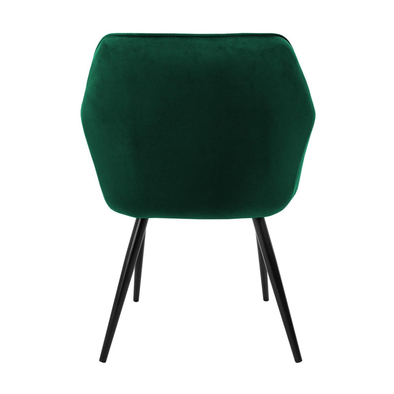 Set van 6 eetkamerstoelen Amino velvet