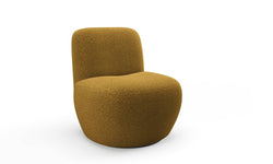 sia-home-fauteuil-jenaboucledraaibaar-mosterdgeel-boucle-(100% polyester)-stoelen- fauteuils-meubels1