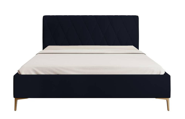 Bedframe Ticaro velvet 140 x 200 cm