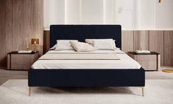 Bedframe Ticaro velvet 160 x 200 cm