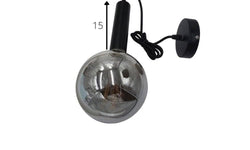 Hanglamp Lewis Smokey 1-lichts