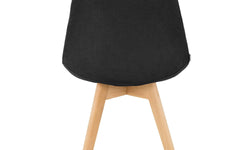 Set van 4 eetkamerstoelen Alison linnen