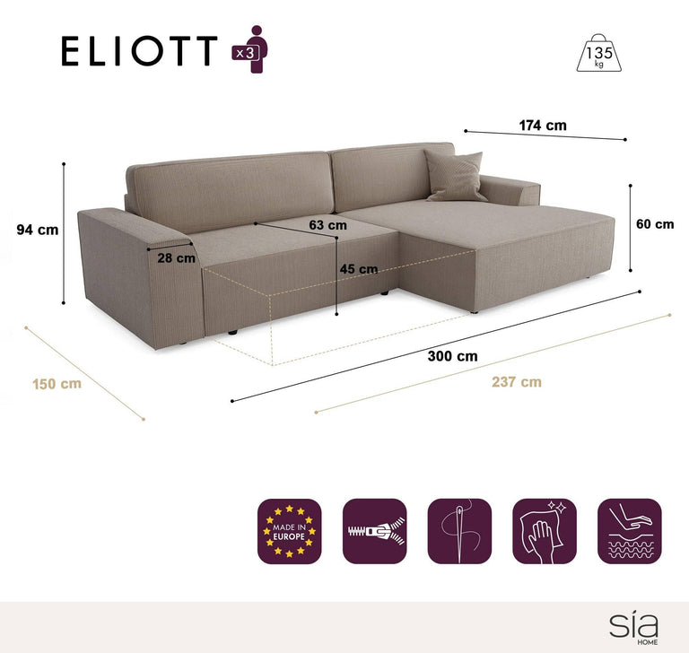 sia-home-hoekslaapbank-eliottrechtsvelvet met opbergbox-taupe-velvet-(100% polyester)-banken-meubels7