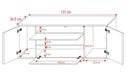 naduvi-collection-tv-meubel-bros met verlichting-naturel-eikenfineer-kasten-meubels2