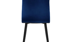 Set van 4 eetkamerstoelen Quinn velvet