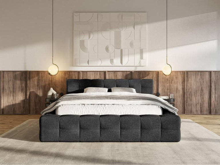 Tilly bedframe chenille met opbergvak 200 x 220 cm