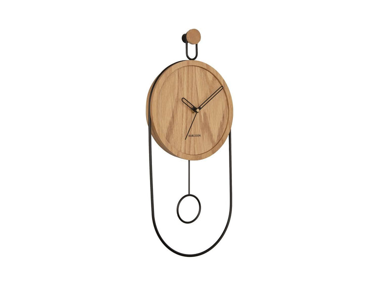 Wandklok Swing met pendulum