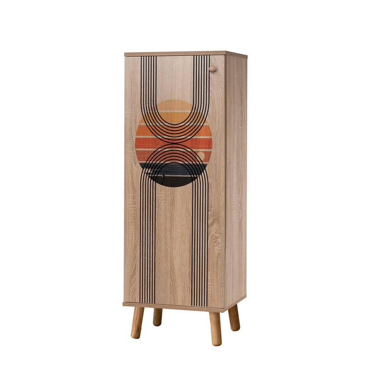 kalune-design-schoenenkast-vegas-oranje-hout-kasten-meubels1