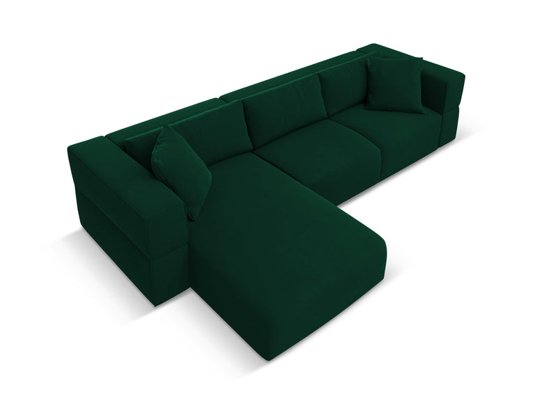 milo casa-hoekbank esther links velvet-groen--velvet-banken-meubels_7998673