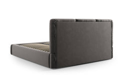 Bedframe Nicolas velvet met opbergruimte en hoofdbord 140 x 200 cm