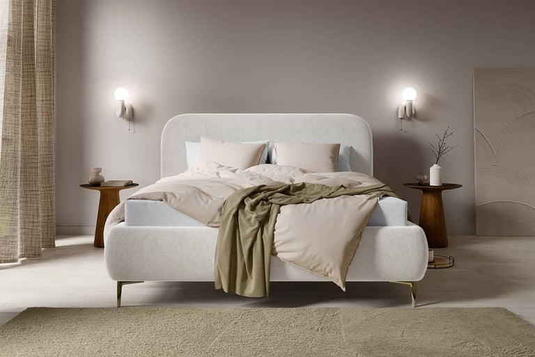 Bedframe Mimoso velvet 140 x 200 cm