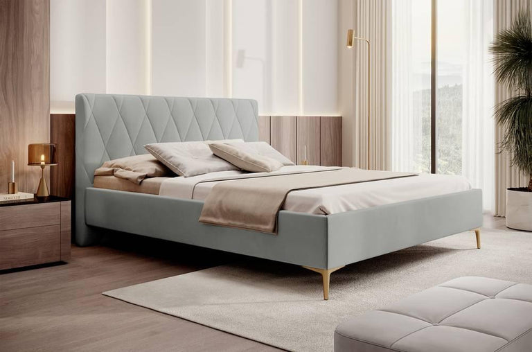 Bedframe Ticaro velvet 180 x 200 cm