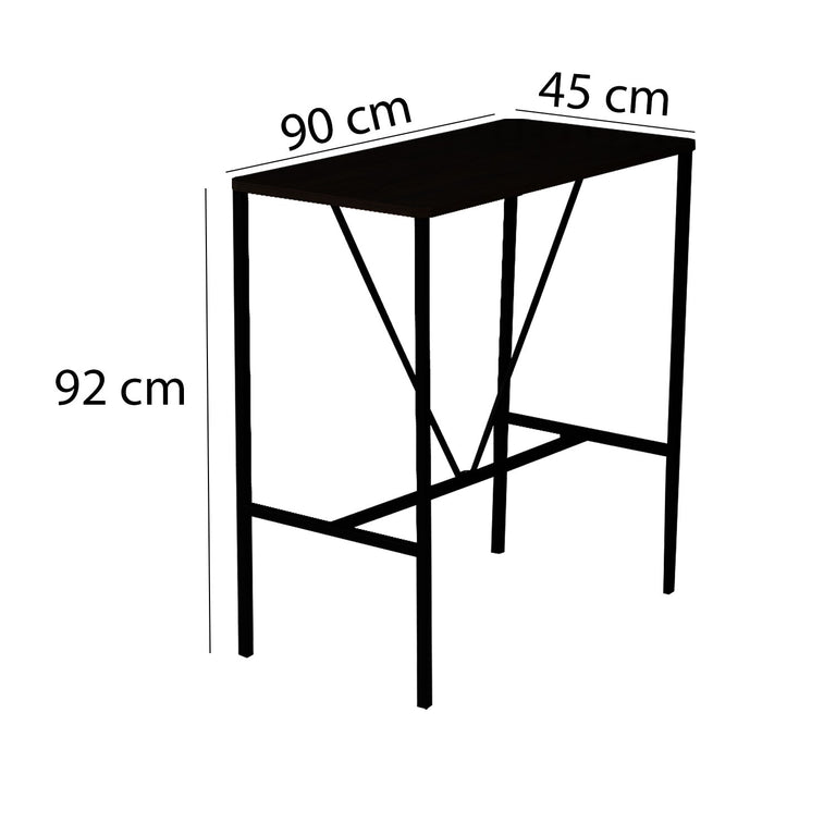 kalune design-set van 4 barstoelen met bartafel cassy-zwart--spaanplaat-tafels-meubels6