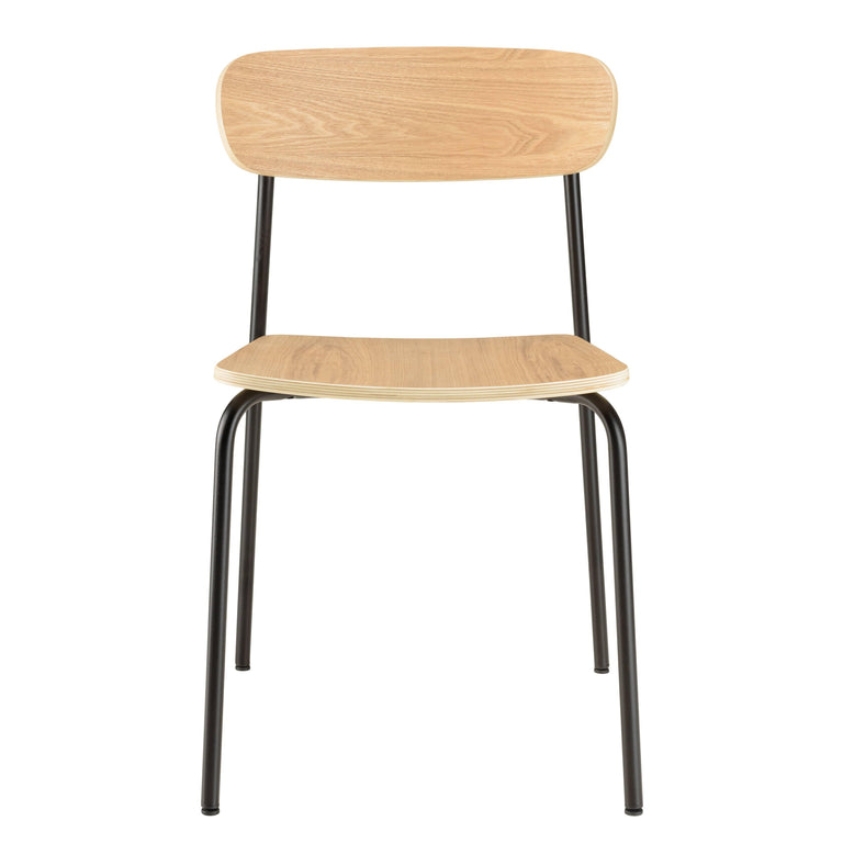 Set van 2 eetkamerstoelen Tom