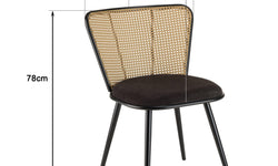 Set van 2 eetkamerstoelen Lea