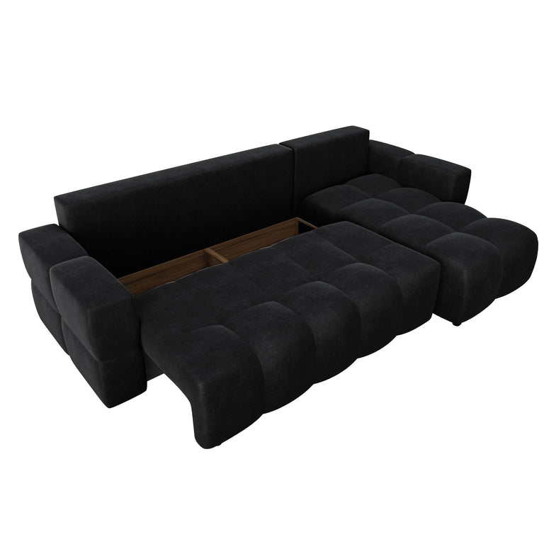 sia-home-hoekslaapbank-gabrielrechtsvelvet met opbergbox-zwart-velvet-(100% polyester)-banken-meubels5