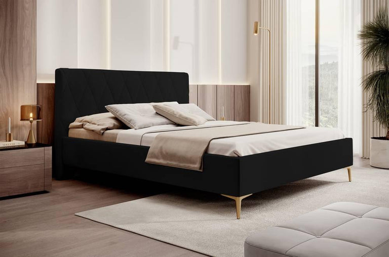 Bedframe Ticaro velvet 180 x 200 cm