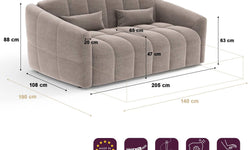 sia-home-3-zitsslaapbank-noravelvetmet dunlopillo matras-donkergrijs-velvet-(100% polyester)-banken-meubels7