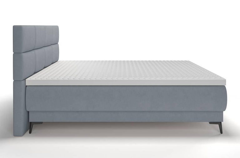 Boxspring Reyuno velvet met opbergruimte 140 x 200 cm