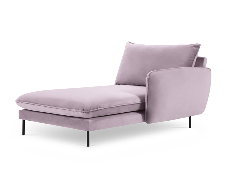 cosmopolitan-design-chaise-longue-vienna-hoek-rechts-velvet-lavendelkleurig-zwart-170x110x95-velvet-banken-meubels2