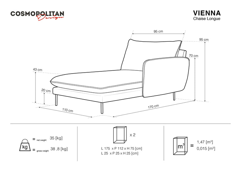 cosmopolitan-design-chaise-longue-vienna-hoek-rechts-velvet-beige-zwart-170x110x95-velvet-banken-meubels6