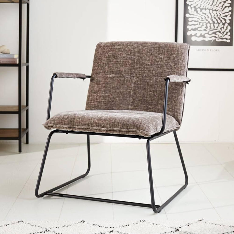 Fauteuil Hailey chenille